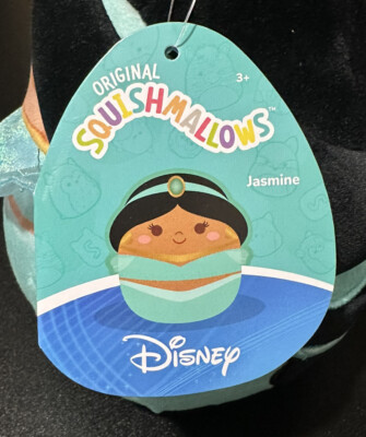 Squishmallows Jasmine Disney Princes 7” Kellytoy Plush from
