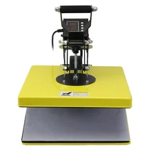 T-Shirt Heat Press Machine 15"x15" Clamshell Transfer Machine Sublimation Printe