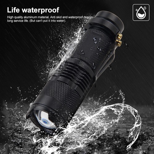 3x Taktisch Zoom Grün/Rot/Weiß LED Taschenlampe Fackel Jagd Licht Lampe DE - Bild 9 von 11