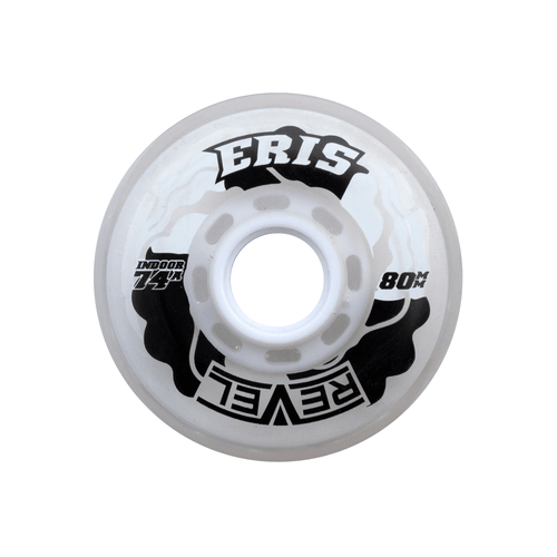 Alkali Roller Hockey Wheels Revel Eris 74A + Hybrid Ceramic Bearings Choose Size - Picture 2 of 5