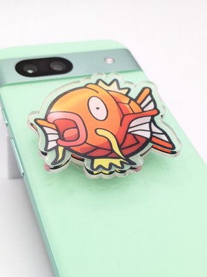 Pokemon Magikarp Cell Phone Pops Socket New - Pokemon Cell Phone Accessory Gift