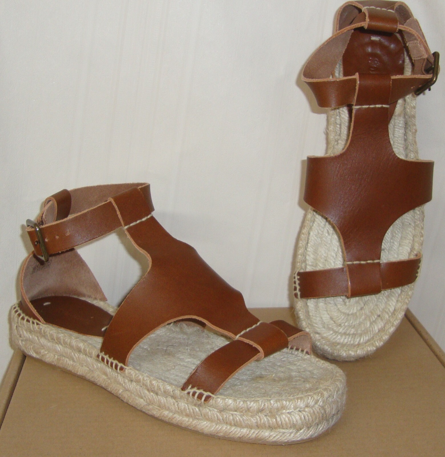 walnut espadrilles