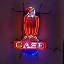 Case IH Eagle Farm Harvester Tractor 20" Neon Sign Lamp Light HD Vivid Printing