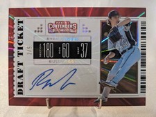 2019 Panini Contenders Draft Picks Draft Ticket #32 Ryan Jensen Auto /5 (AU)