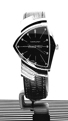 【n m】ハミルトン Hamilton VENTURA H24411732 Ventura Quartz - Dial color:Black - H24411732 | Hamilton Watch