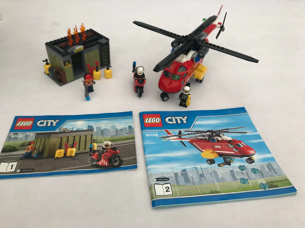 Landskab alder Ansigt opad LEGO CITY 60108 - Fire Response Unit Complete with Instructions | eBay