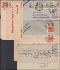 ARGENTINA COVERS (x5) 1920’s–1970’s (ID:531/D43846)
