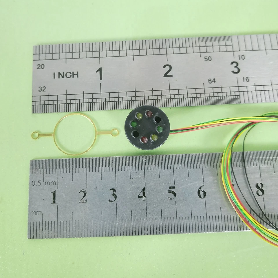 1 x HO scale B&O CPL color position light signal head wired LEDs with bracket - Image 3 of 4