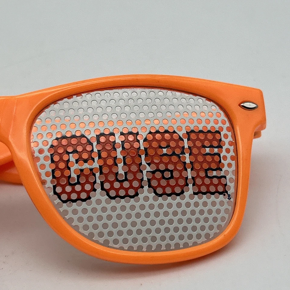 Gafas de sol de plástico naranja Syracuse deportes universitarios NCAA Foto 3 de 4