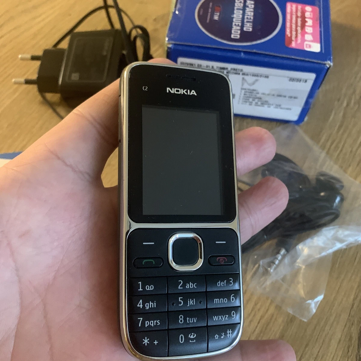 Nokia  C2-01.5 Schwarz (Ohne Simlock) Top Zustand