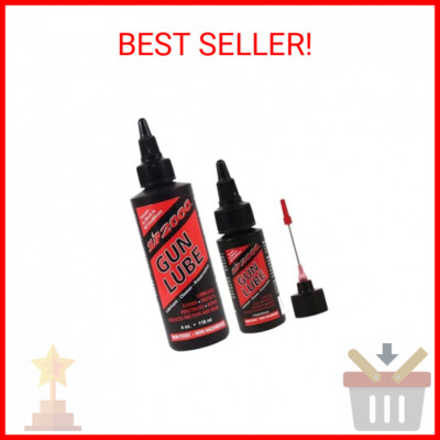 Slip 2000 Gun Lube Combo Pack, Squeeze Bottle with Needle Tip Applicator for All