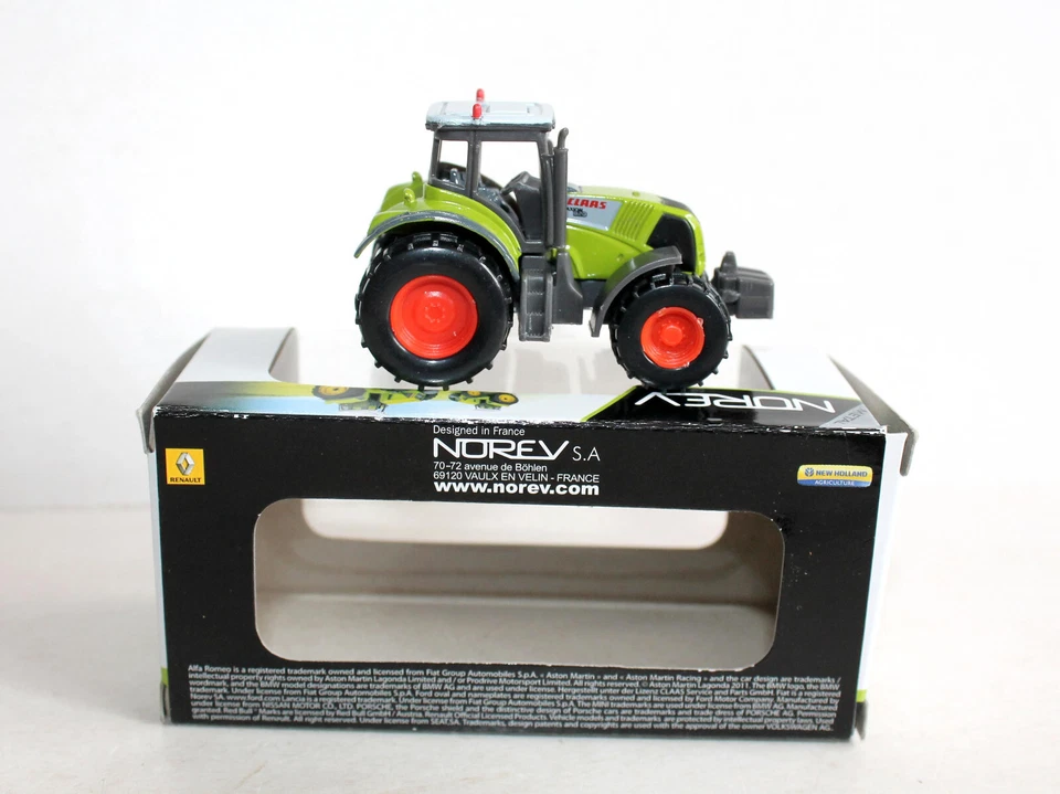 NOREV FARMER CLAAS AXION 850 MINIATURE TRACTOR AGRICULTURAL MACHINERY METAL - Image 4 of 4