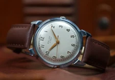 Poljot watch, Soviet retro watch, vintage watch, USSR, 1 MChZ, Mens watch, 1960s