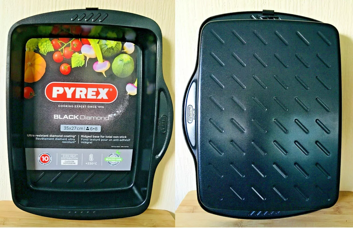 Pyrex hotsell black diamond