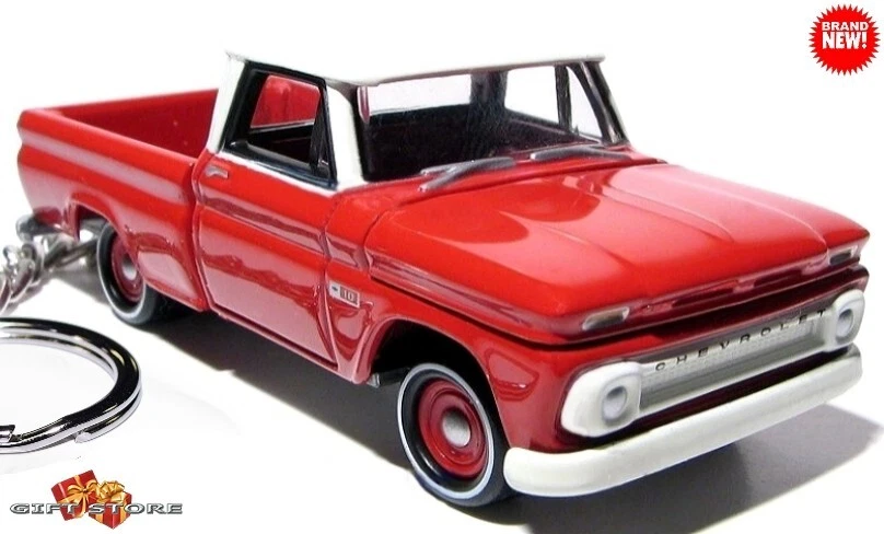 🎁🎁RARE KEYCHAIN RED 1964~65~66 CHEVY PICKUP C10 CUSTOM Ltd. Ed. GREAT GIFT🎁🎁 - Image 3 of 4