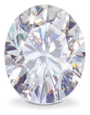 2.25 ct Oval Original Vintage Top Russian Quality CZ Extra Brilliant 9 x 6 mm