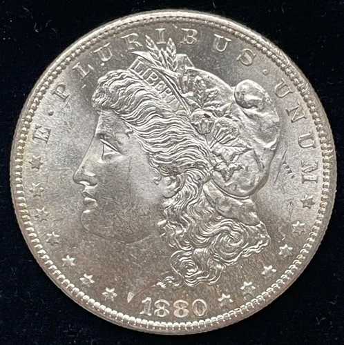 1880 S Morgan Silver Dollar Uncirculated Gem