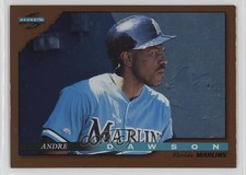 1996 Score Dugout Collection Series 1 Andre Dawson #44 HOF 05v0