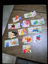 Set completo kinder Pasqua 2026 - 12 animali con cartine - codici VC241-VC385 