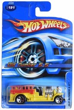 Matchbox Hot Wheels Old Number 5.5, Yellow/red 191