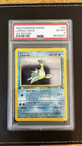Lapras (1st Edition) graded PSA 6 for sale on eBay
