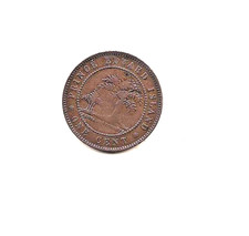 1871 Prince Edward Island Cent--Very Nice  Details !!