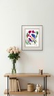 Sea Garden Original Acrylic Painting Abstract Ocean Floral Wall Art Signed Gift — photo 5