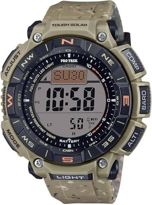 CASIO PRO TREK PRG 340SC 5JF NEW Climber Solar Compass Outdoor Digital Men Watch