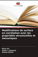 Nisar Ali (U. A.) | Modifications De Surface En CorréLation Avec Les...