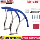 2Pack Pool Handrail 30"x30" Swimming Pool Stair Hand Rail 304 Stainless Steel