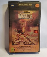 NATIONAL LAMPOONS VACATION VHS 1983 USED ORIGINAL CASE CHEVY CHASE FORMER RENTAL