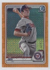 2020 Bowman Chrome Prospects Mega Box Orange Mojo Refractor 10/25 Tim Cate 6f8