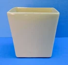 MCCOY POTTERY  WHITE PILLOW VASE GARDEN CLUB LINE RARE VINTAGE 1958