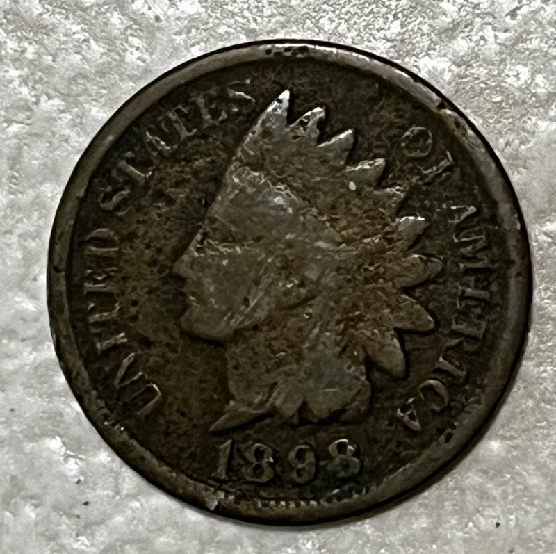 1898 U.S. Indian Head One Cent