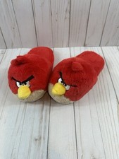 Angry Birds Red Bird Plush Slippers Size S 13/1 