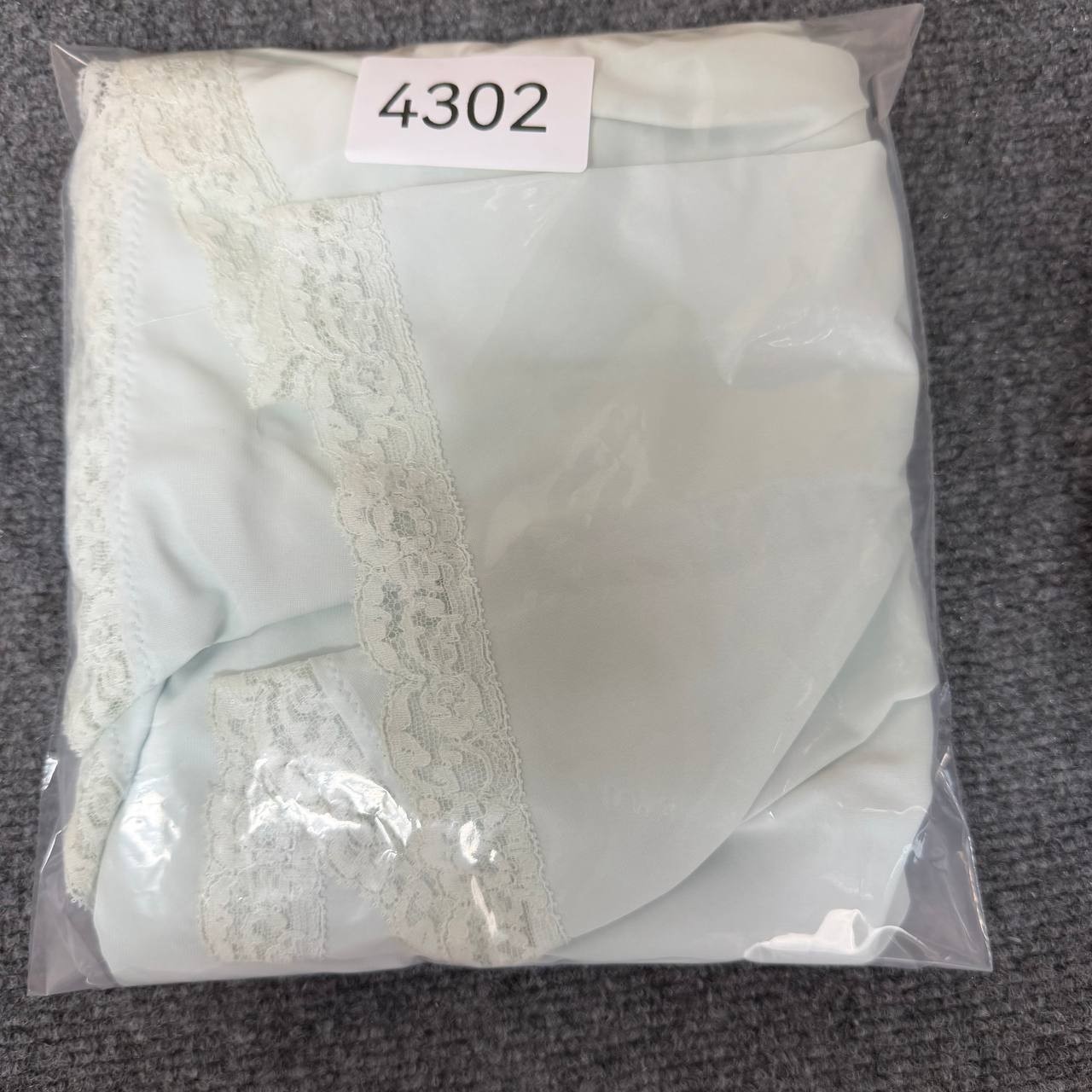 Vintage Shadowline Blue Button Front Nightgown La… - image 12