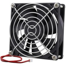 92mm x 25mm 12V 2-Pin Dual Ball Bearings Brushless DC Cooling Fan 92x25mm