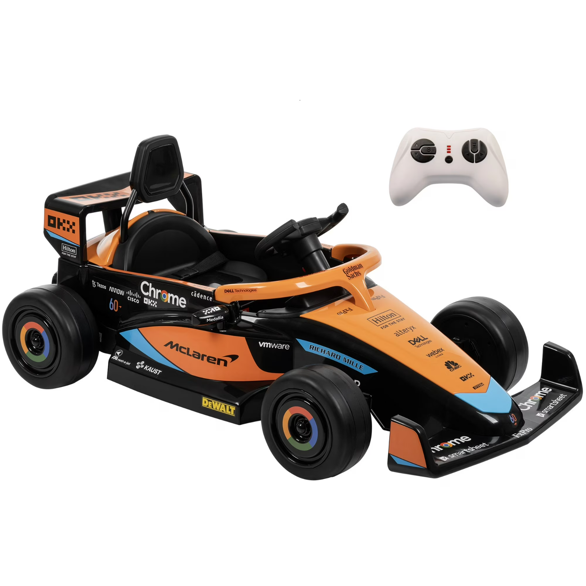 Huffy 12V McLaren Formula 1 Kids Ride-On Car with Remote Control