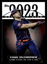Chas McCormick 2024 Topps GREATEST HITS #23GH-7 Houston Astros FREE SHIP