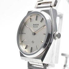 Orologio da polso RADO 717.9500.4 al quarzo quadrante argento funzionante donna analogico