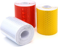GIZGA 3PCS Reflektierende Klebeband 5Cm X 3M Reflektorklebeband Reflektorband Se