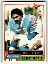 1981 Topps #450 Robert Brazile
