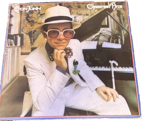 Elton John - Greatest Hits Vinyl LP Original 1974 MCA Records 2128
