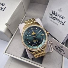 Image of NEW Vivienne Westwood East End VV262GRGD Ladies Gold Watch, With Gift Box & Tags