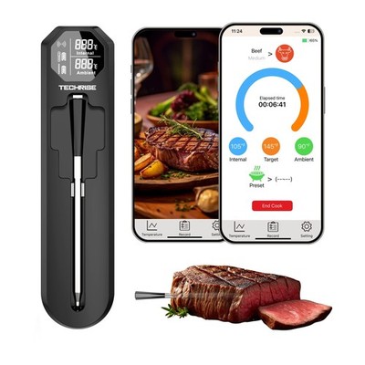 Bluetooth Wireless Meat Thermometer with APP,Wireless Meat Thermometer Digita...