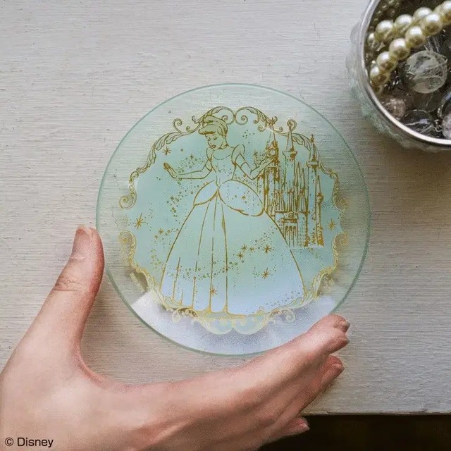 Disney Cinderella Glass Plate - Ichiban Kuji D Prize