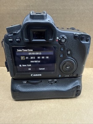 USED Canon EOS 6D with Battery Grip
