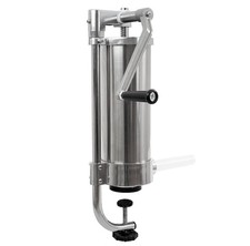 Zelsius Wurstfüllmaschine, 3 L, Edelstahl Wurstfüller Tischbefestigung