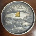 Lucky Rips “Friends, Not Food” 2 Troy Oz .999 Silver/.25 Gram Gold- Serial #51