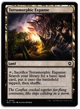 Terramorphic Expanse NM BLC Commander: Bloomburrow MTG
